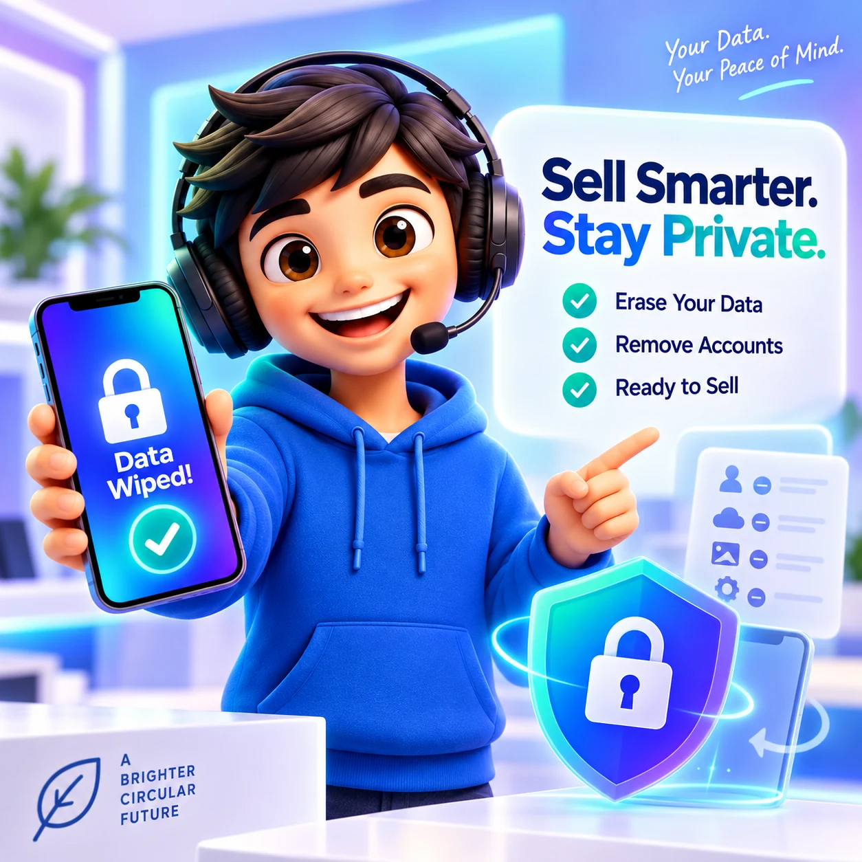 Data wipe and privacy steps before selling a phone