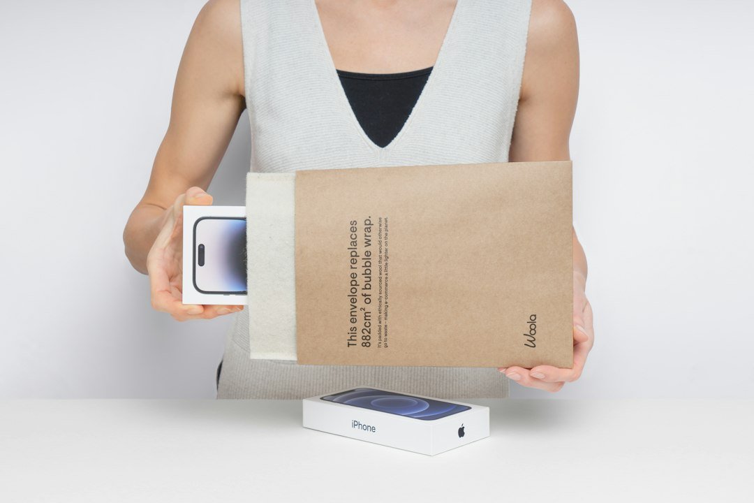 Secure phone packaging and returns